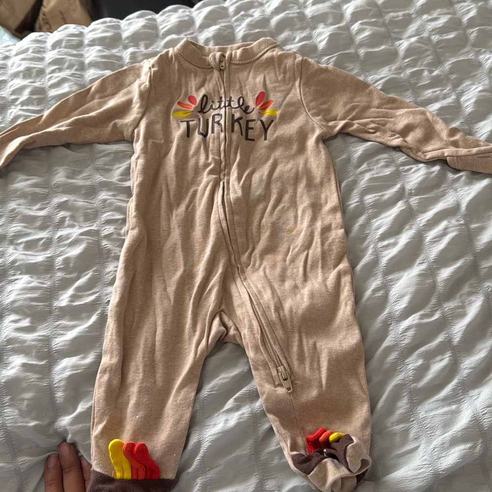 Little turkey 🦃 onesie